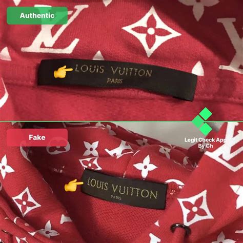 supreme lv crewneck fake